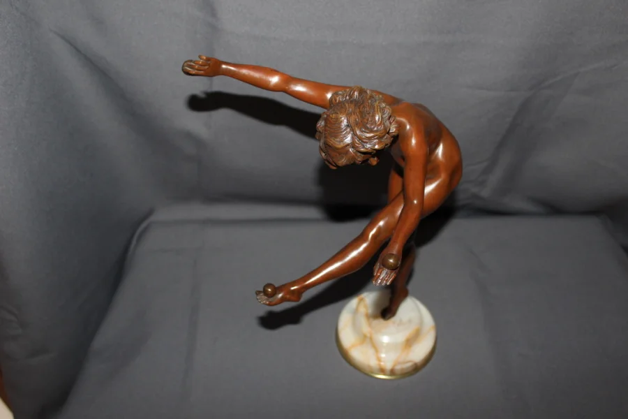 BRONZE STATUETTE by CLAIRE COLINET