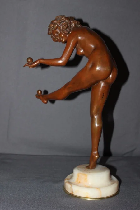 BRONZE STATUETTE by CLAIRE COLINET