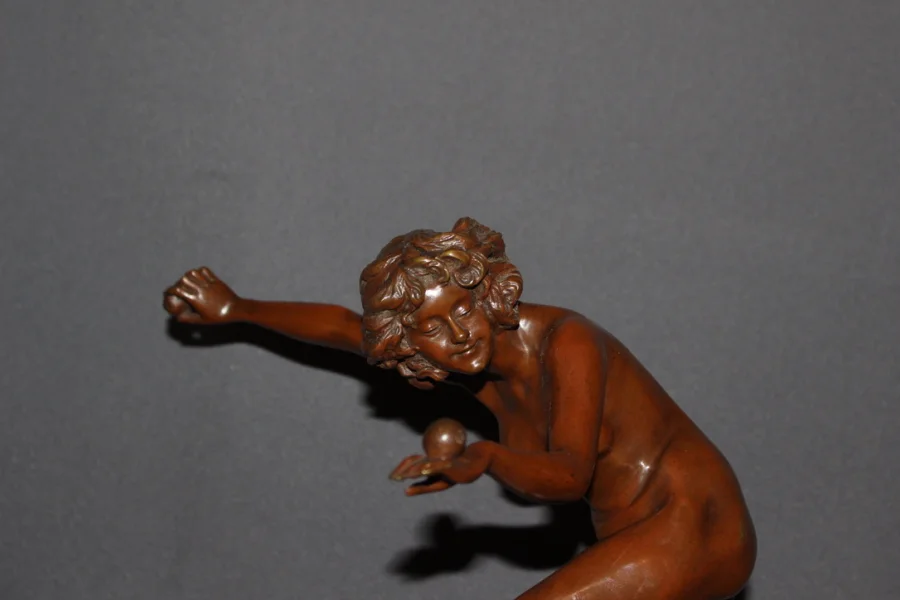 BRONZE STATUETTE by CLAIRE COLINET