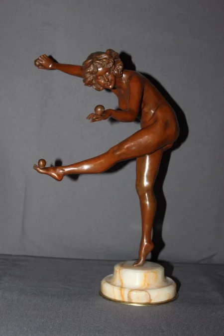 BRONZE STATUETTE by CLAIRE COLINET