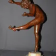 STATUETTA IN BRONZO di CLAIRE COLINET