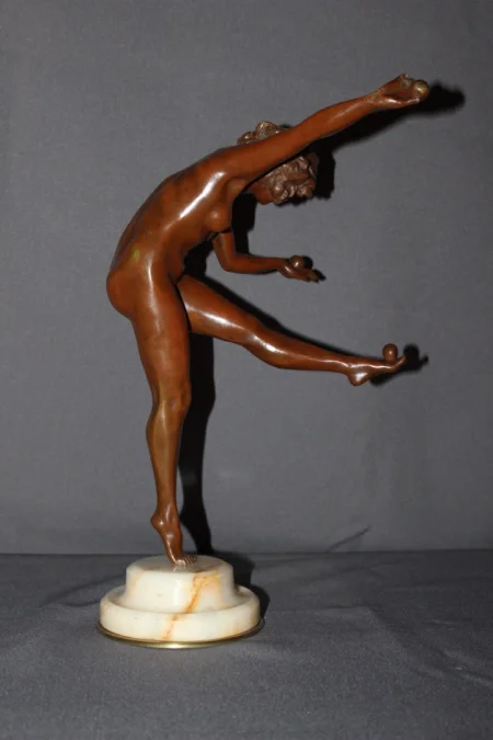 BRONZE STATUETTE by CLAIRE COLINET