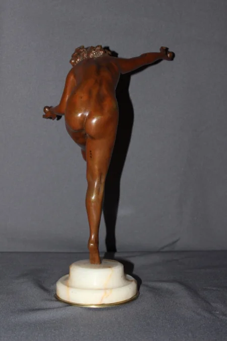 BRONZE STATUETTE by CLAIRE COLINET