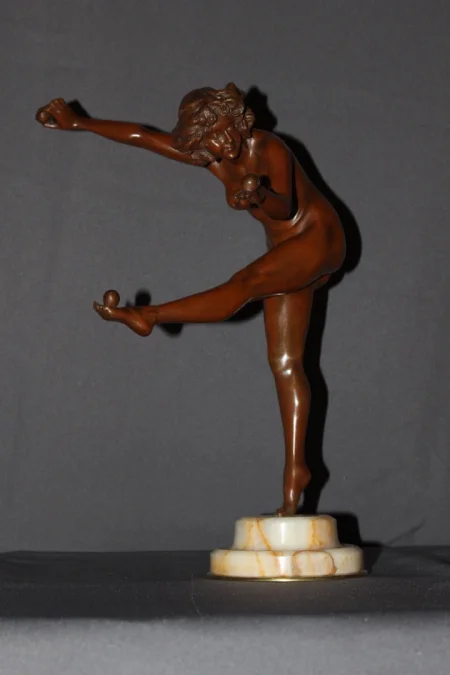 BRONZE STATUETTE by CLAIRE COLINET