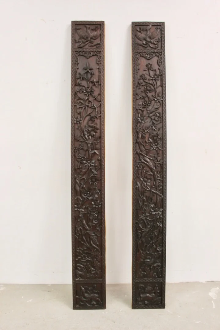PAR DE SOPORTES ORIENTALES