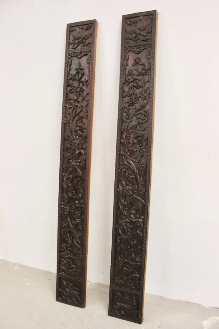 PAR DE SOPORTES ORIENTALES