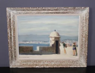 アンリ・ジュリー作 油彩画