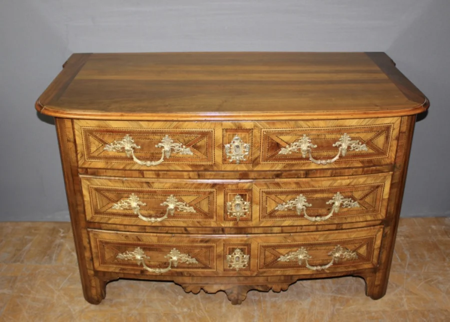 Commode Louis XIV En Marqueterie XVIII