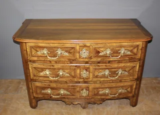 Commode Louis XIV En Marqueterie XVIII