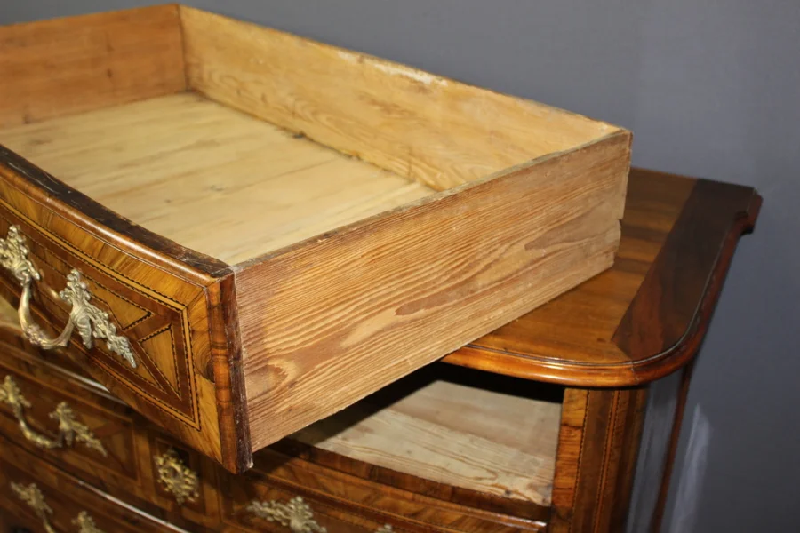 Commode Louis XIV En Marqueterie XVIII