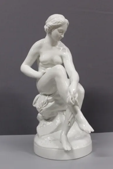Venus Au Bain Porcelaine De Villenauxe La Grande XX