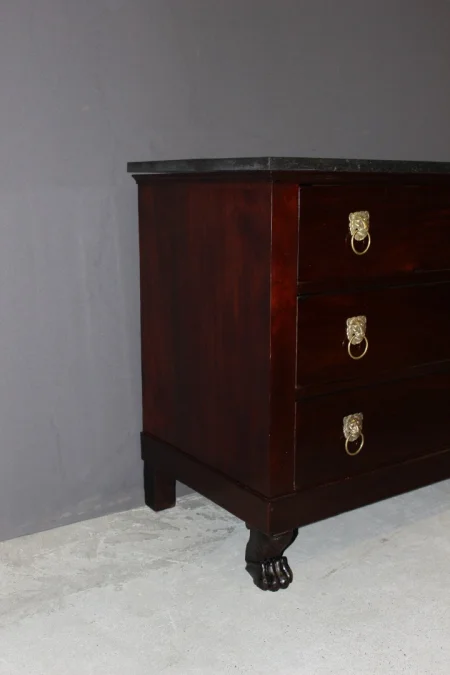 Commode Retour d'Egypte En Acajou Début XIX