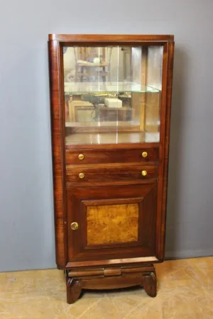 Argentier En Noyer d'époque Art Déco