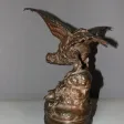 Bronze La Perdrix Et Le Lézard Par Arson XIX