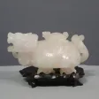 Tortue En Quartz Rose , Chine XX