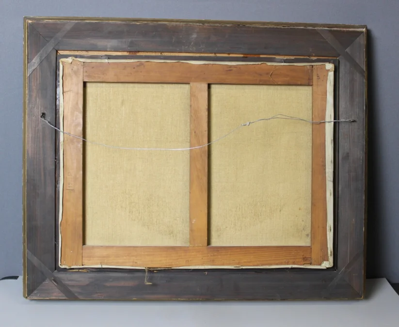 МАСЛО НА ХОЛСТЕ Л. САБЕТЬЕ