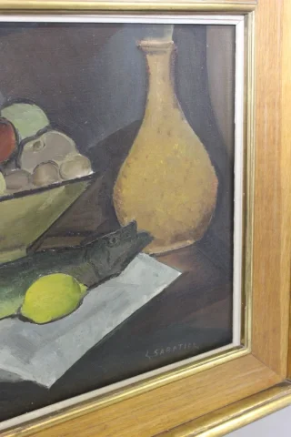 ÖL AUF LEINWAND von L. SABETIER