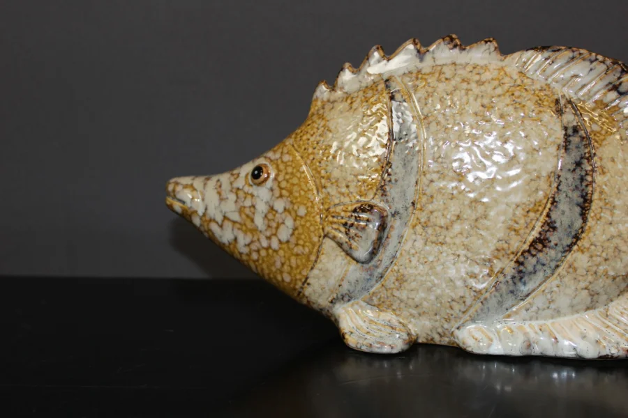 Poisson Tropical En Céramique Vers 1940