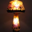 Lampe Champignon En Pâte De Verre Gallé Tip