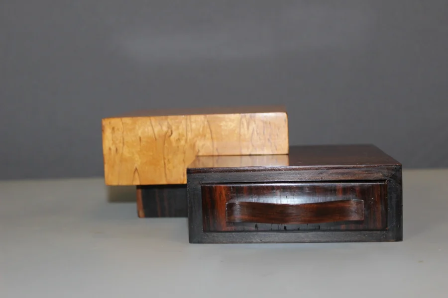 Coffret de fumeur Art Déco vers 1930