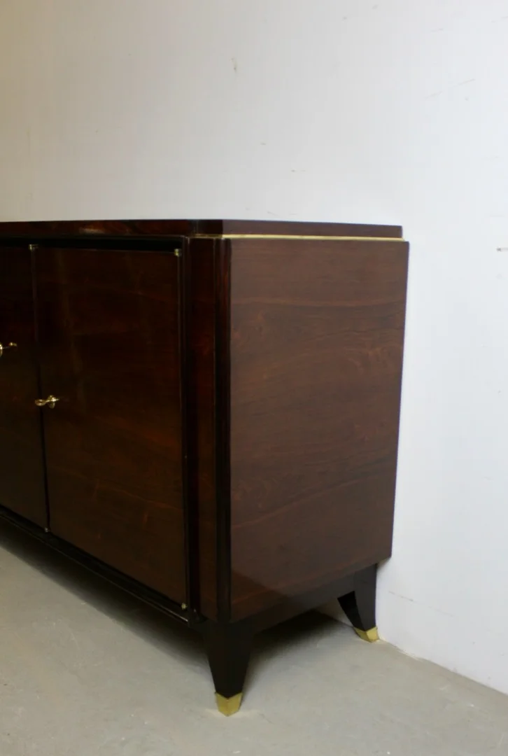 Enfilade Art Déco en palissandre vers 1930