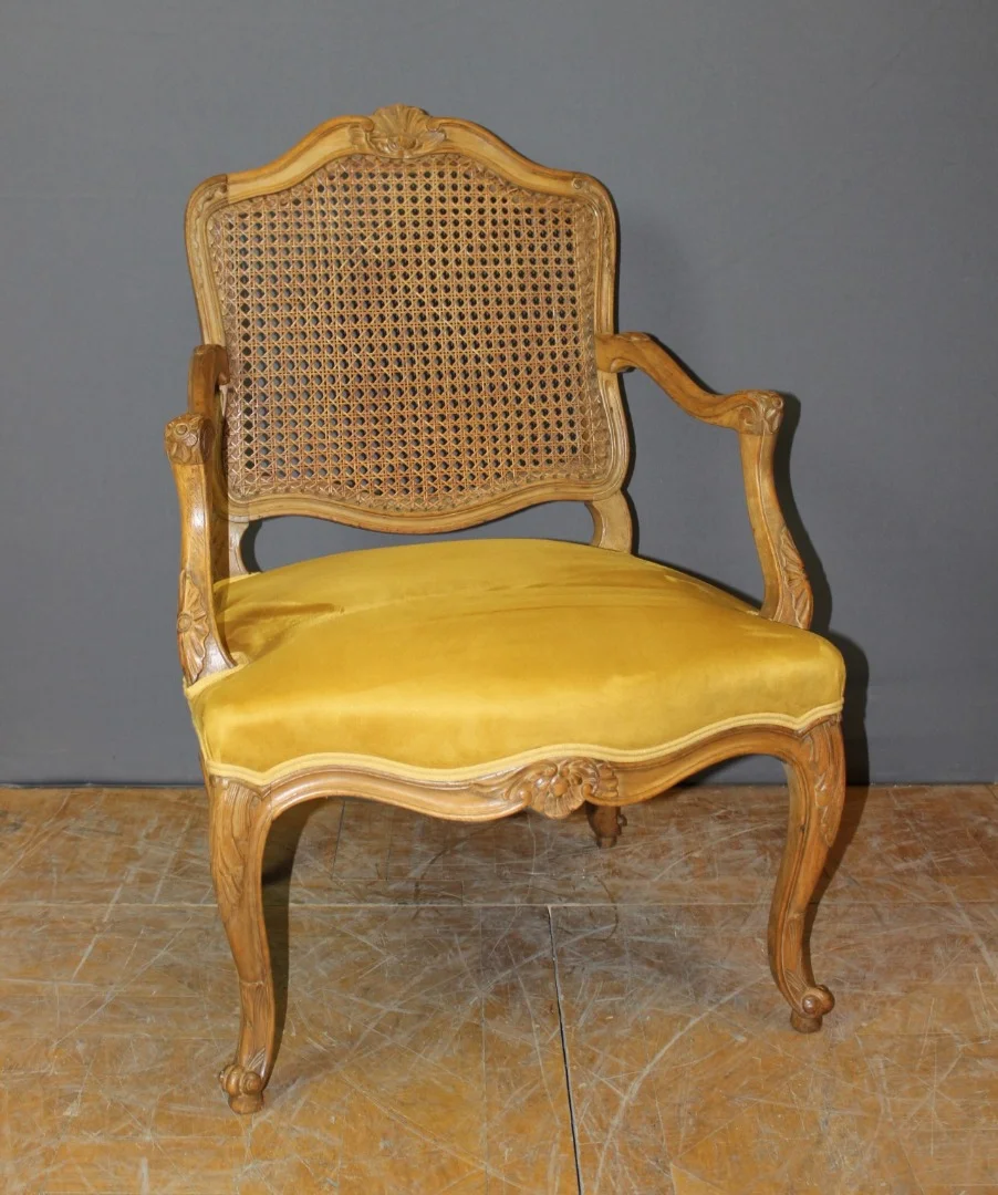 FRENCH REGENCY STYLE ARMCHAIR