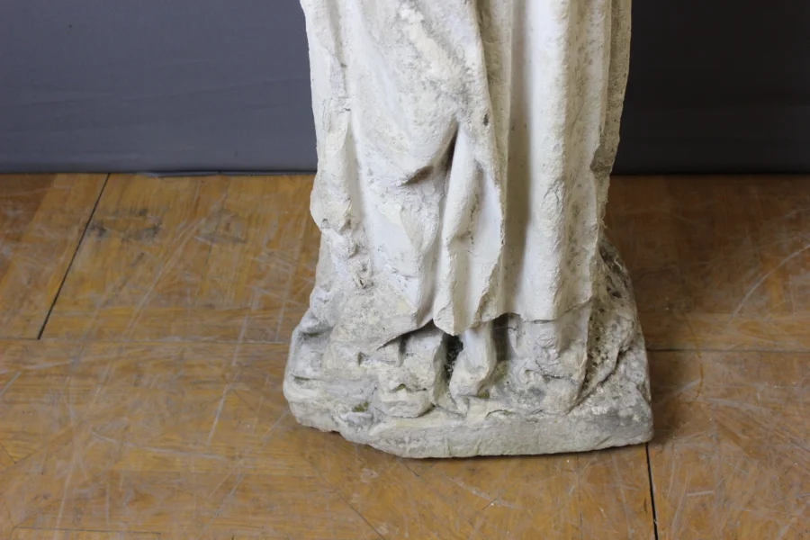 STONE SCULPTURE OF A MONK