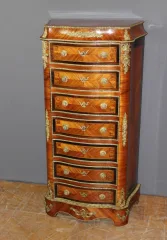 Secrétaire Napoléon III en marqueterie et bronze XIX