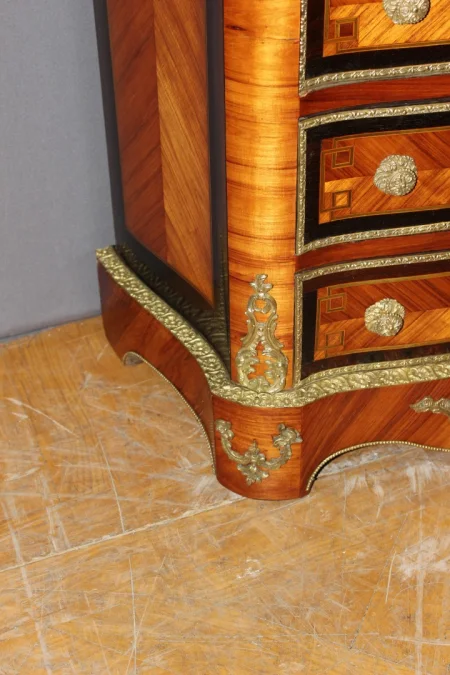 Secrétaire Napoléon III en marqueterie et bronze XIX