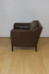 COPPIA DI POLTRONE IN PELLE