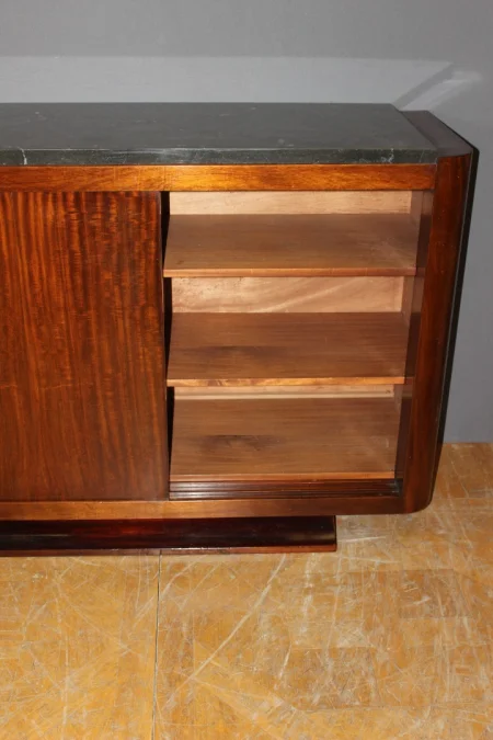 Enfilade d'époque Art Déco en acajou vers 1930