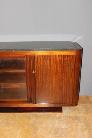 Enfilade d'époque Art Déco en acajou vers 1930