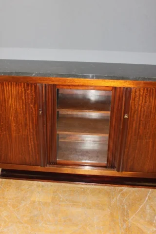 Enfilade d'époque Art Déco en acajou vers 1930