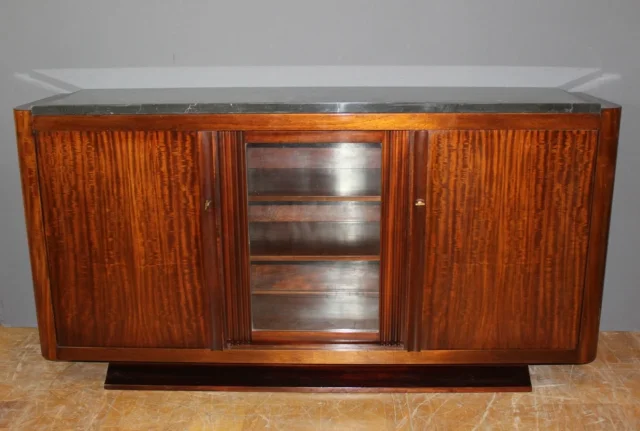 Enfilade d'époque Art Déco en acajou vers 1930