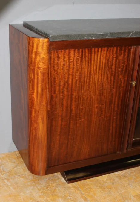 Enfilade d'époque Art Déco en acajou vers 1930