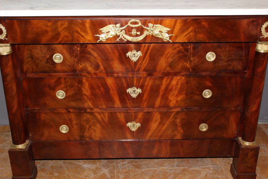 Commode Empire en acajou début XIX