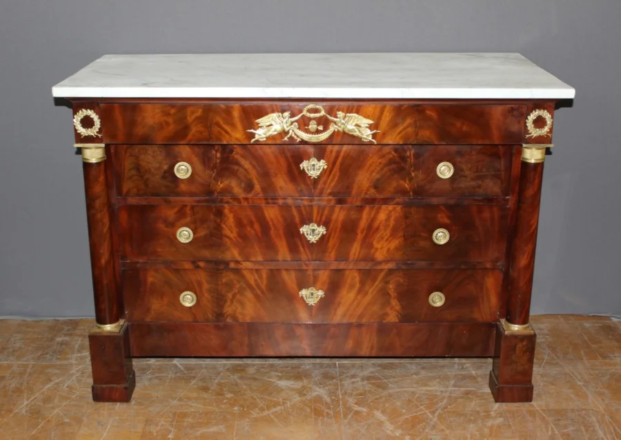 Commode Empire en acajou début XIX