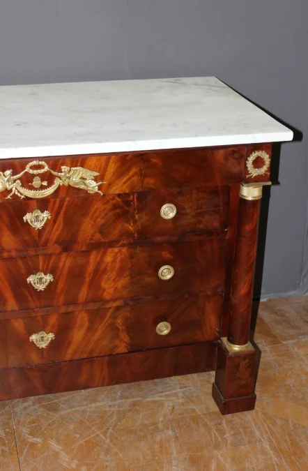Commode Empire en acajou début XIX
