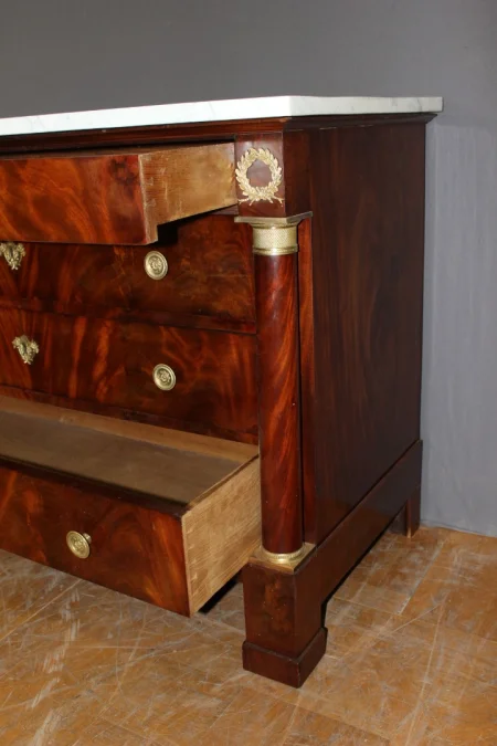 Commode Empire en acajou début XIX