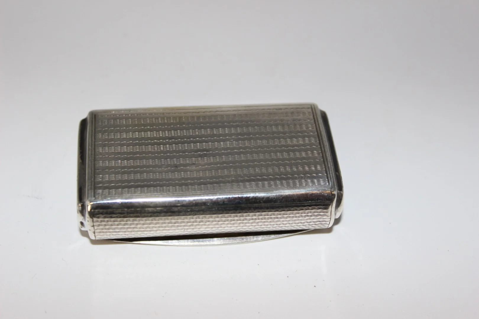 Tabatière en argent XIX