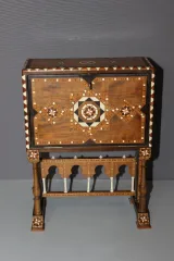 Cabinet Syrien en Marqueterie vers 1900