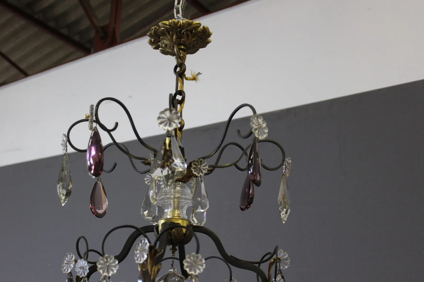 Потолочный светильник в стиле Людовика XV