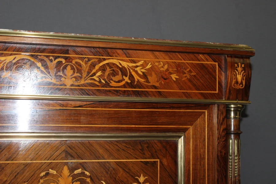 Buffet d'Appui Napoléon III en marqueterie XIX