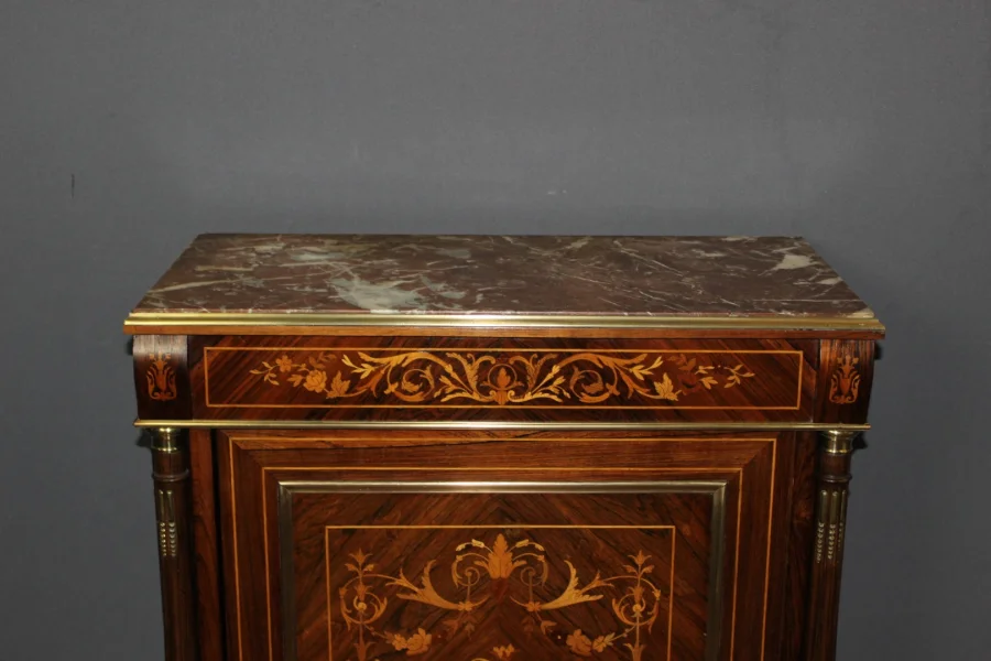 Buffet d'Appui Napoléon III en marqueterie XIX