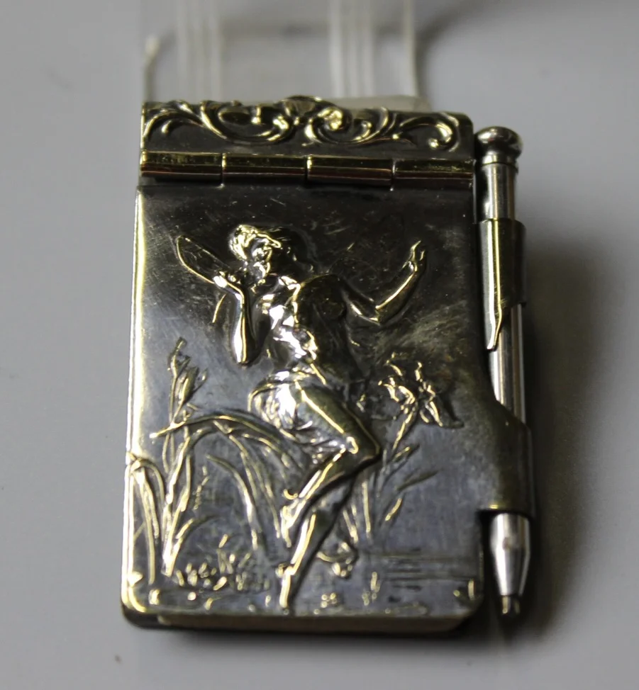 Carnet de bal Art Nouveau vers 1900