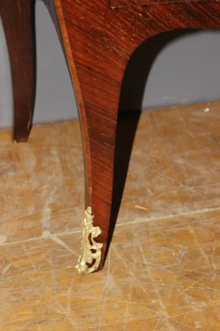 Louis XV Style Marquetry Chest Of Drawers, Circa 1930