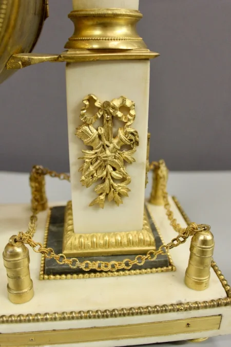 Pendule Portique d'époque Louis XVI marquée Collard