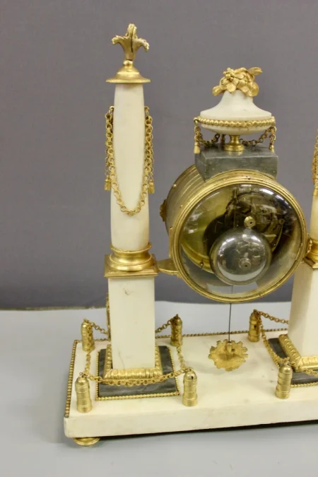 Pendule Portique d'époque Louis XVI marquée Collard