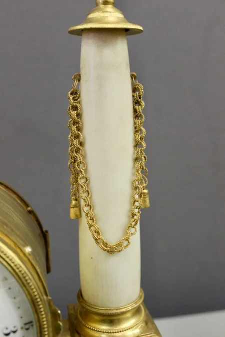 Pendule Portique d'époque Louis XVI marquée Collard