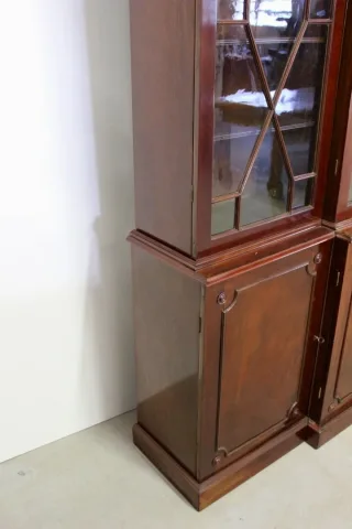 English Mahogany Bookcase Late 19th Century